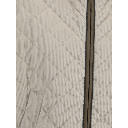 Brunello Cucinelli Corduroy Quilted Jacket