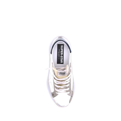 Golden Goose Super Star Sneakers - Midnight Blue Leather