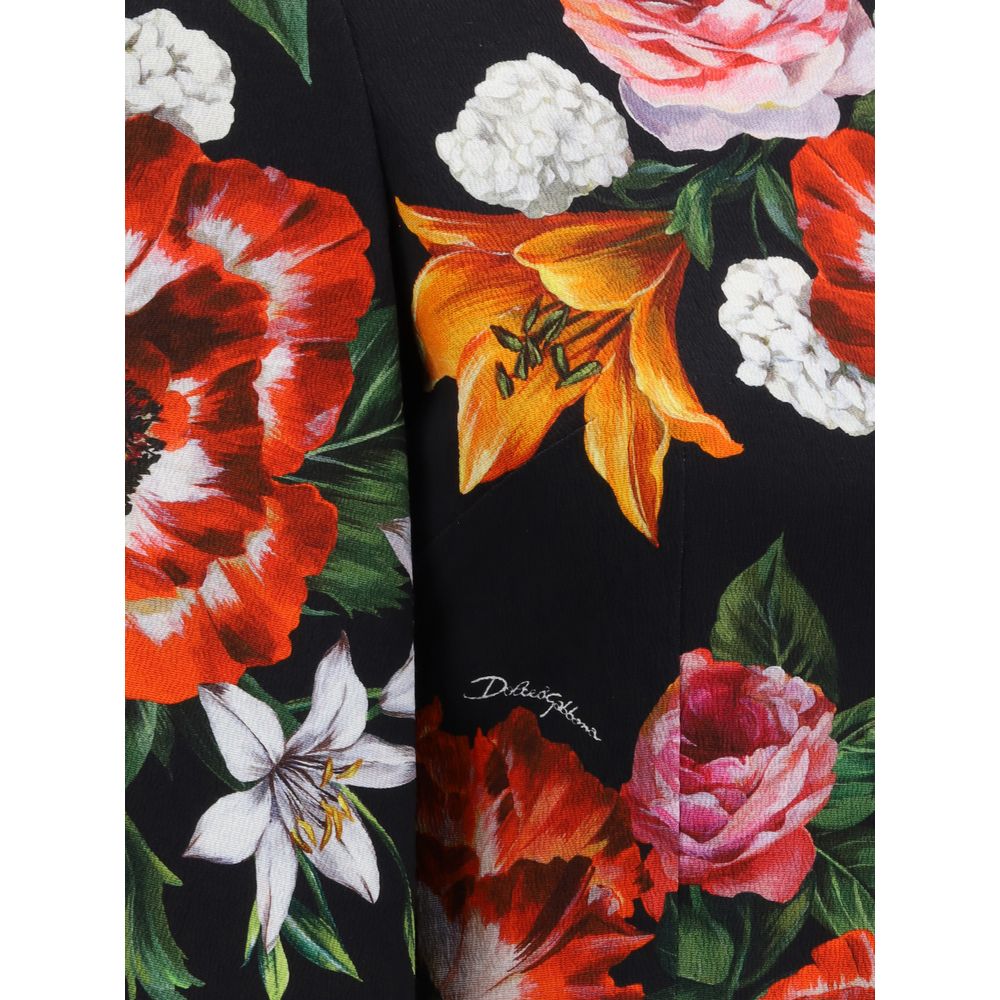 Dolce & Gabbana Floral Midi Dress