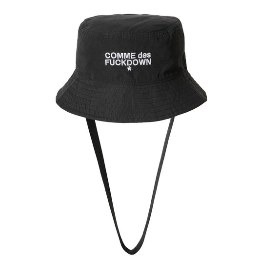 Comme Des Fuckdown Black Polyester Fisherman Hat