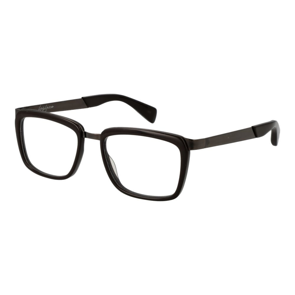 Yohji Yamamoto Unisex Optical Frames – Brown Full-Rim, 54mm