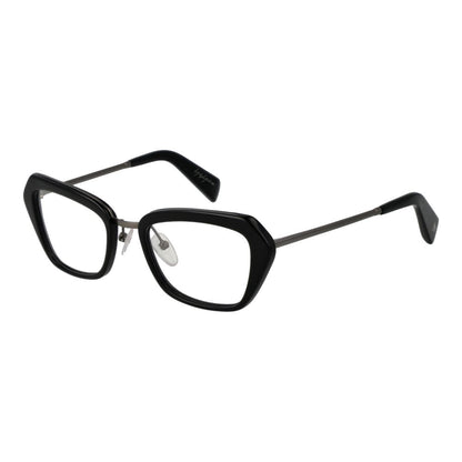 Yohji Yamamoto Women's Optical Glasses – Black Rectangle Frame, 51mm