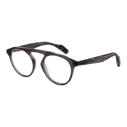 Yohji Yamamoto Men’s Optical Frames – Brown Aviator Style