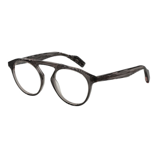Yohji Yamamoto Men’s Optical Frames – Brown Aviator Style