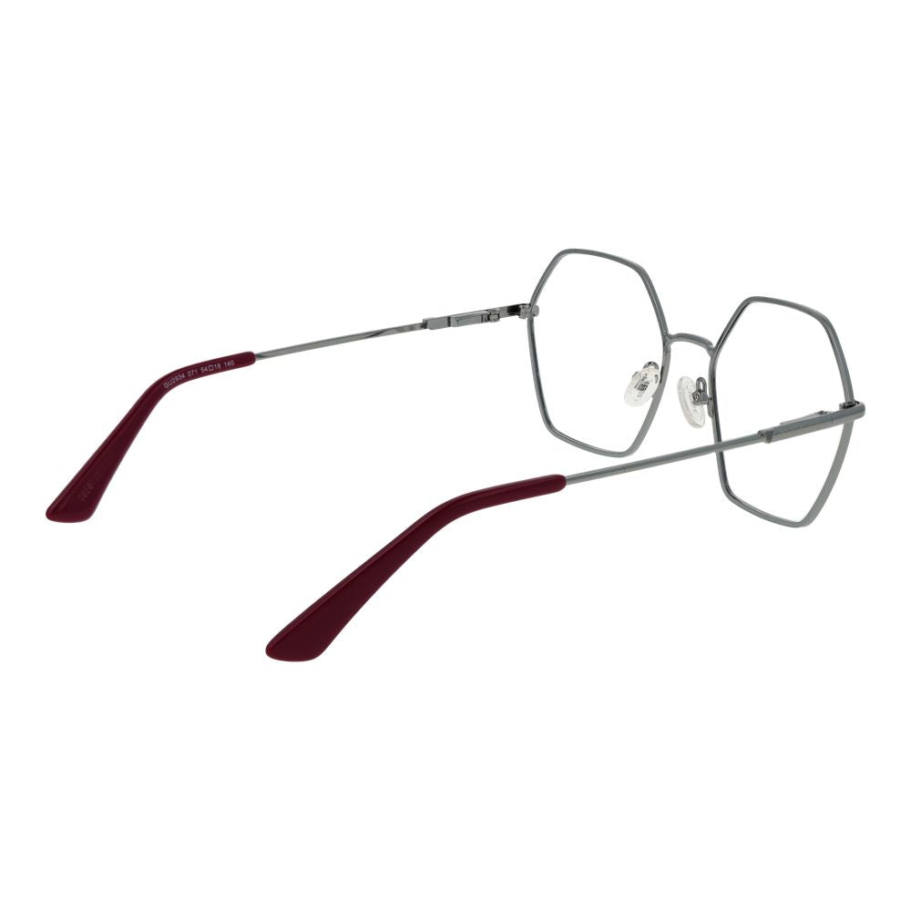 Guess Women's Silver Optical Frames – Square Full-Rim