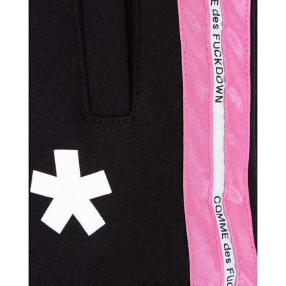 Comme Des Fuckdown Black Cotton Shorts