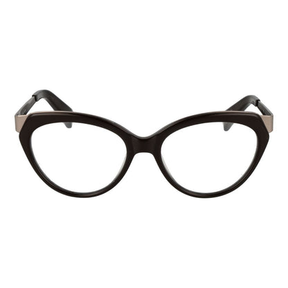 Yohji Yamamoto Unisex Optical Frames – Brown Cat Eye Style