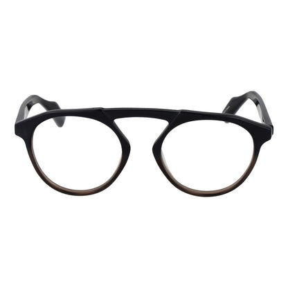Yohji Yamamoto Men’s Optical Frames – Black Aviator Style