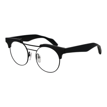 Yohji Yamamoto Women’s Optical Frames – Black Round Design