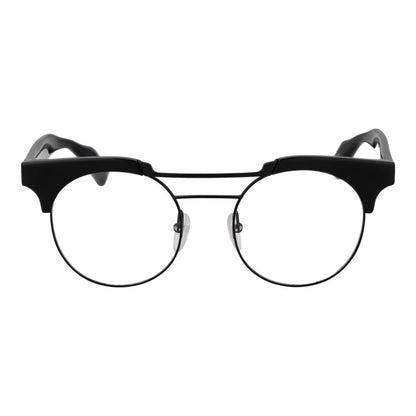 Yohji Yamamoto Women’s Optical Frames – Black Round Design