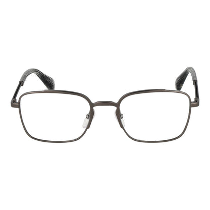 Yohji Yamamoto Men’s Optical Glasses – Gunmetal Rectangle Frame, 51mm