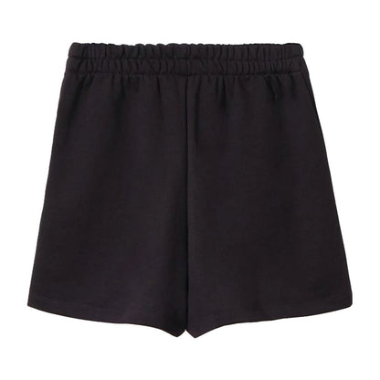 Comme Des Fuckdown Black Cotton Shorts