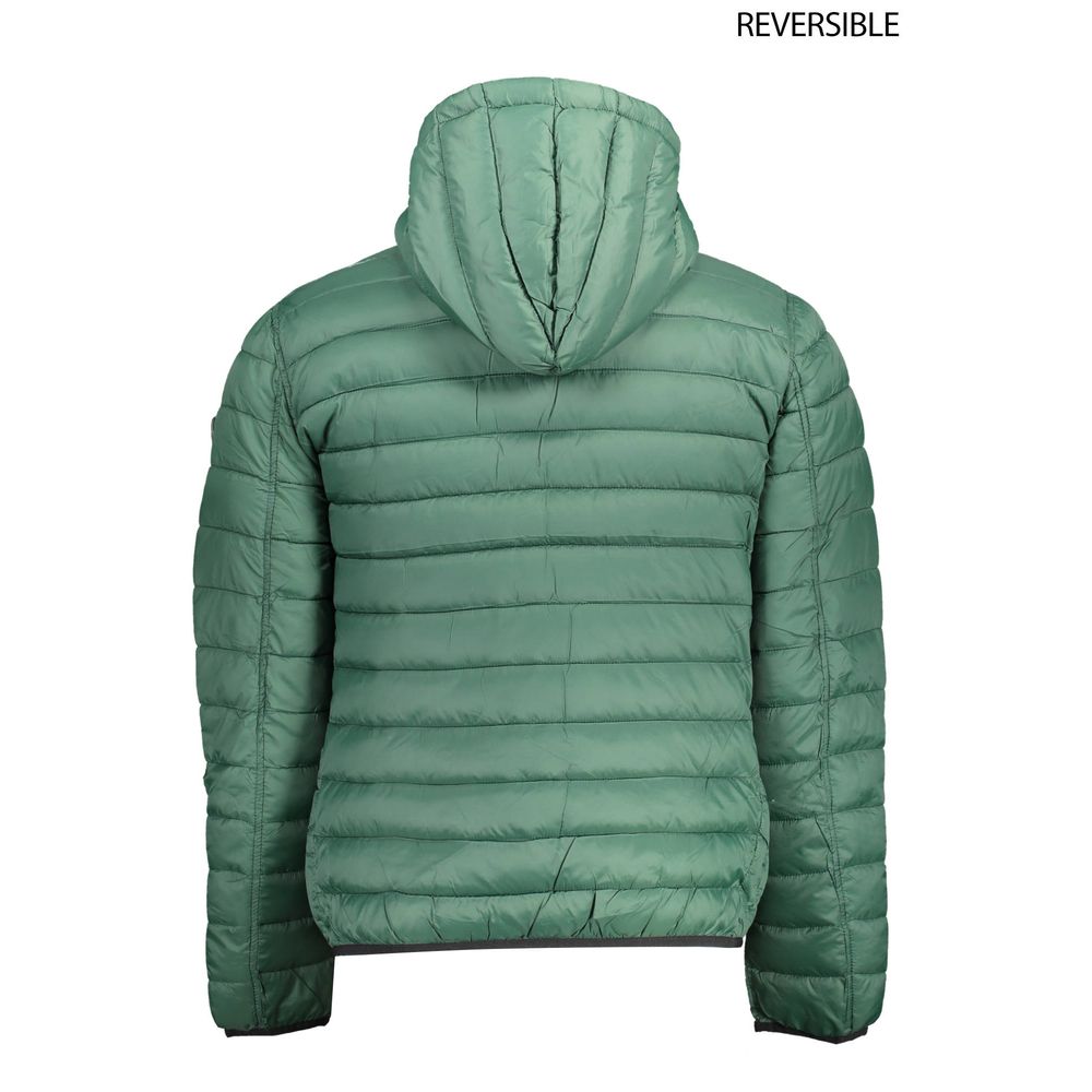 U.S. POLO ASSN. Reversible Green Nylon Jacket