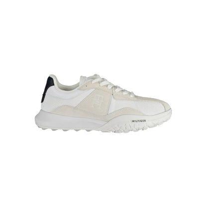 Tommy Hilfiger White Polyester Sneaker