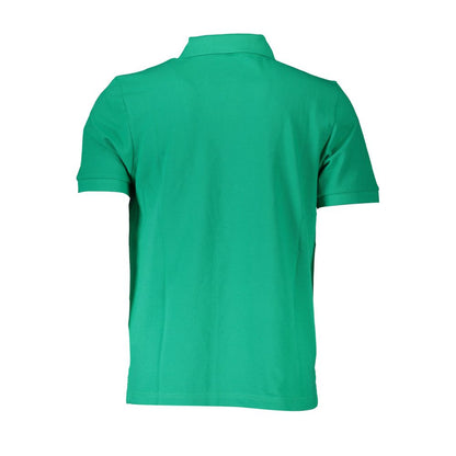 North Sails Green Cotton Polo Shirt - Performance Meets Sustainability