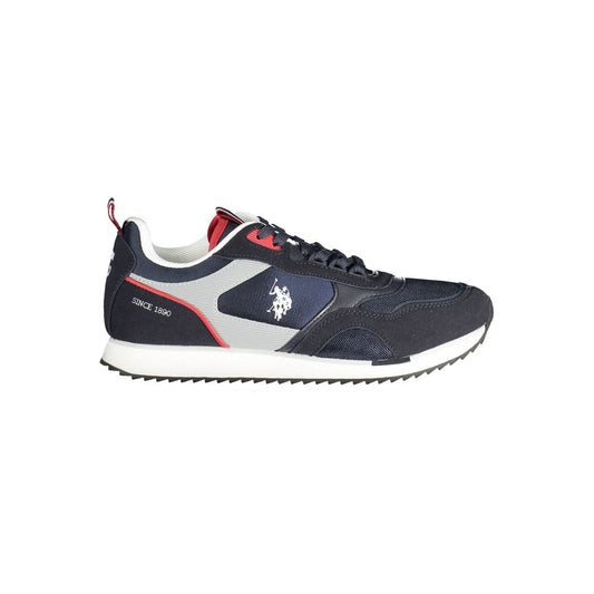 U.S. POLO ASSN. Blue Polyester Sneakers