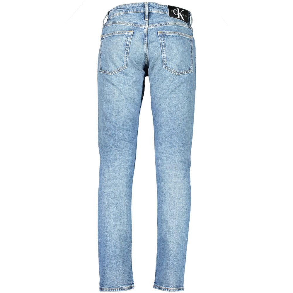 Calvin Klein Blue Cotton Jeans