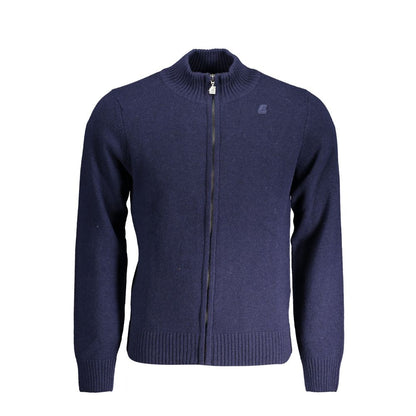 K-WAY Blue Polyamide Long Sleeve Cardigan