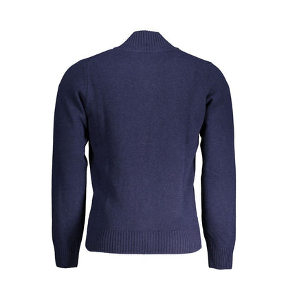 K-WAY Blue Polyamide Long Sleeve Cardigan