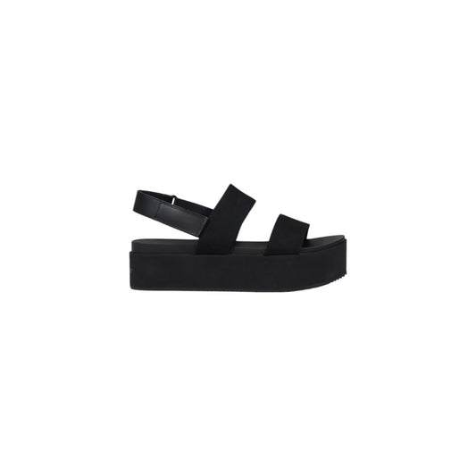 Calvin Klein Jeans Black Organic Cotton Sandal for Women