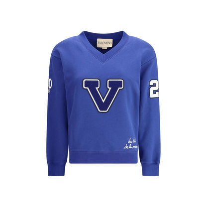 Valentino Cotton Sweatshirt: Elegance Meets Casual Sophistication