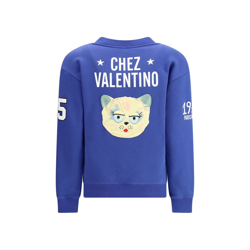 Valentino Cotton Sweatshirt: Elegance Meets Casual Sophistication