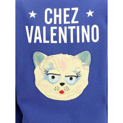 Valentino Cotton Sweatshirt: Elegance Meets Casual Sophistication
