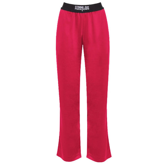 Comme Des Fuckdown Fuchsia Tracksuit Bottoms