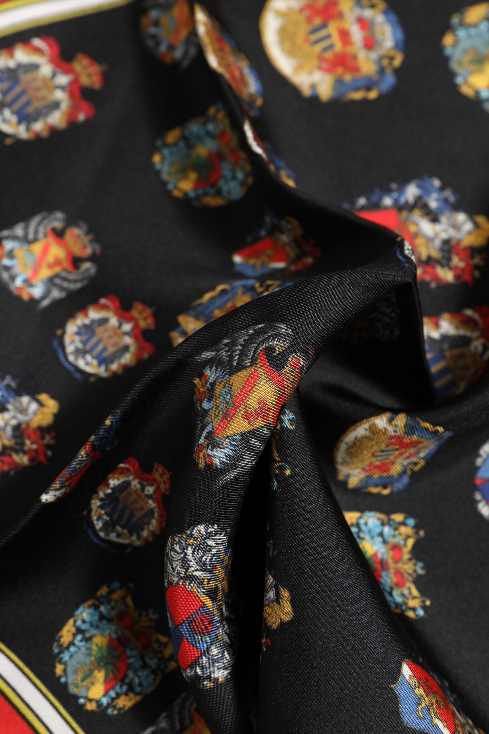 Dolce & Gabbana Multicolor Silk Square Scarf for Men