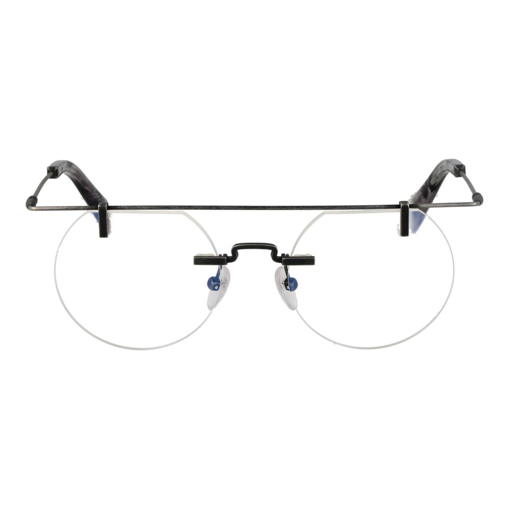 Yohji Yamamoto Men’s Optical Frames – Grey Rimless Round