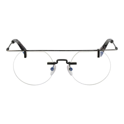 Yohji Yamamoto Men’s Optical Frames – Grey Rimless Round