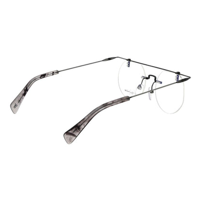 Yohji Yamamoto Men’s Optical Frames – Grey Rimless Round