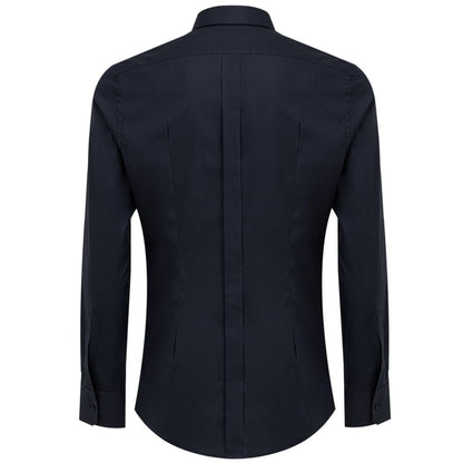 Dolce & Gabbana Blue Cotton Shirt: A Touch of Italian Elegance