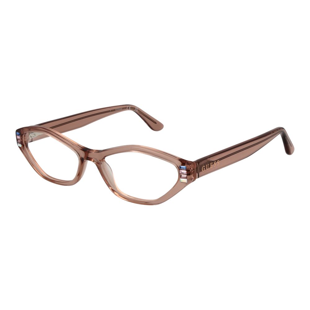 Guess Women’s Optical Frames – Beige Oval Design, 53mm
