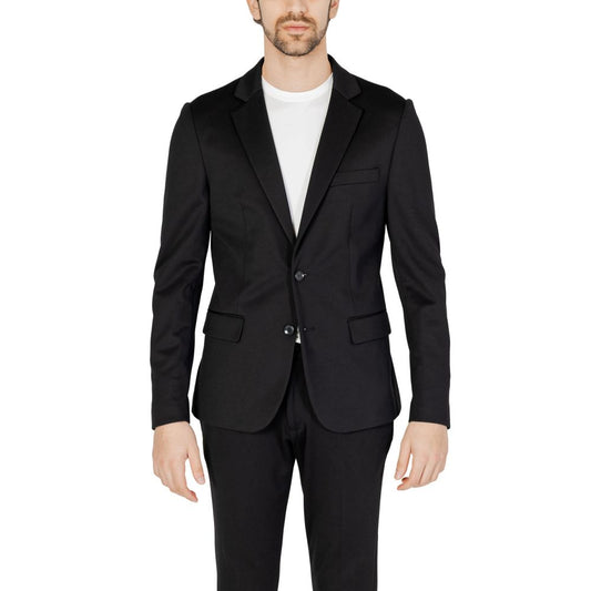 Antony Morato Black Polyester Blazer for Men