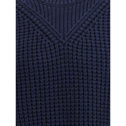 Jil Sander Virgin Wool Crew Neck Jumper Sweater