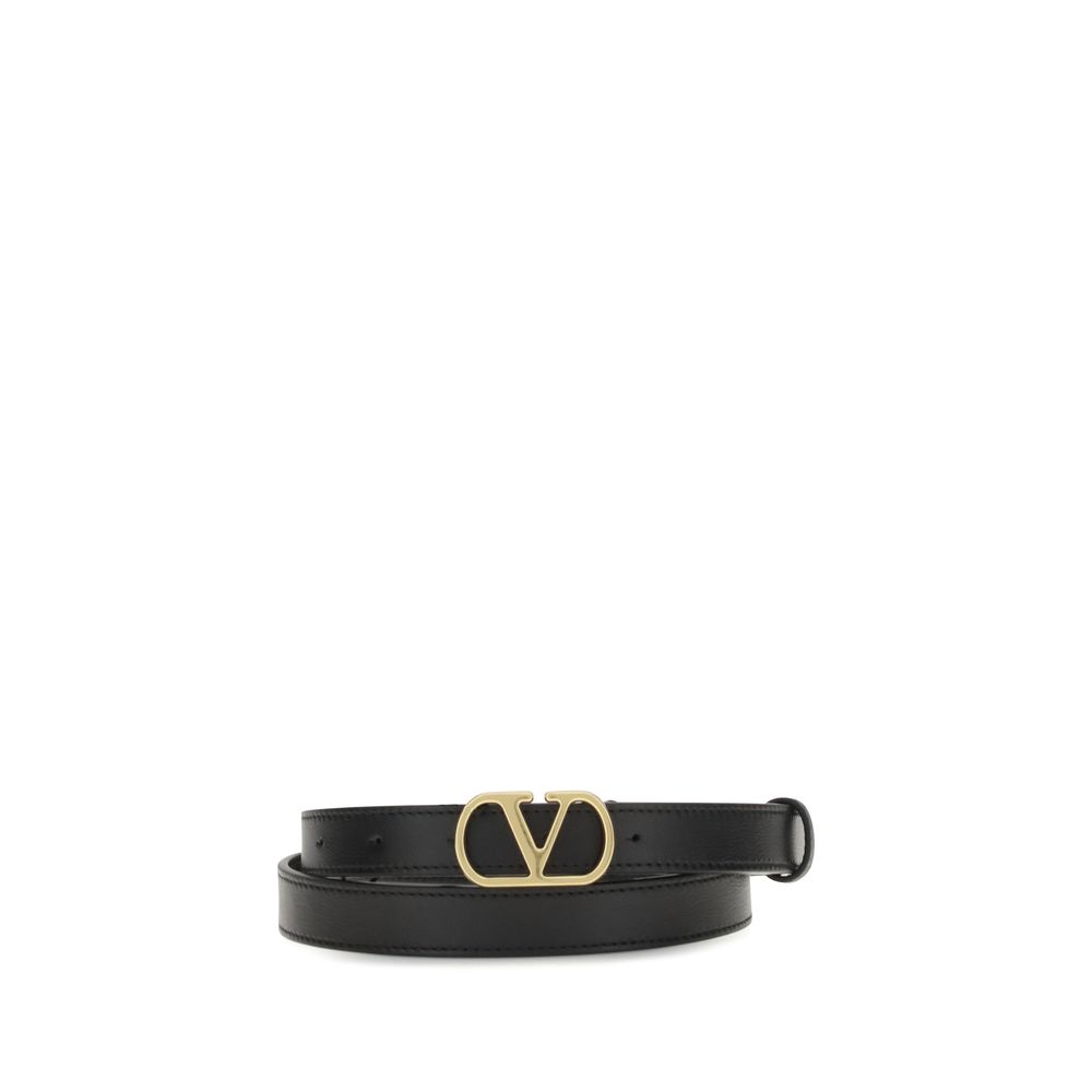 Valentino Garavani VLogo Belt - Elegant Leather Accessory