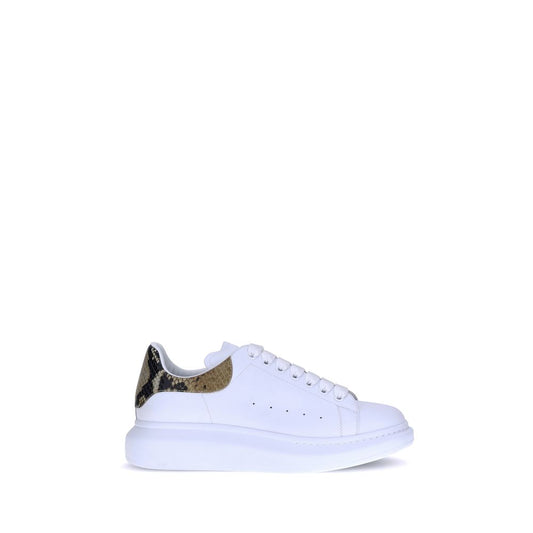 Alexander McQueen Leather Sneakers - A Fusion of Elegance and Boldness