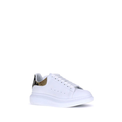 Alexander McQueen Leather Sneakers - A Fusion of Elegance and Boldness