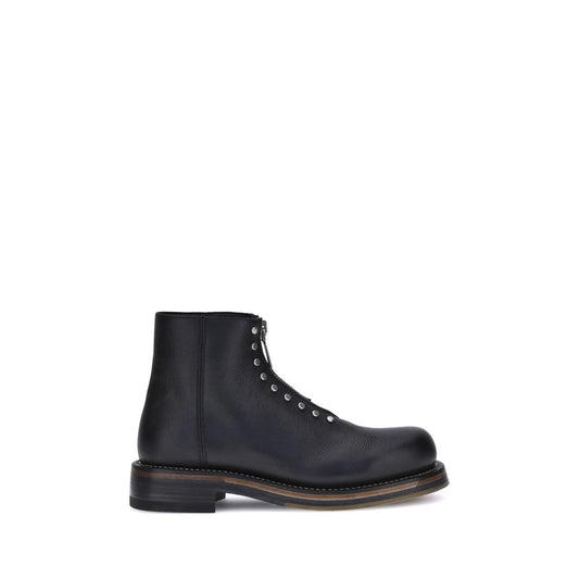 Alexander McQueen Studded Leather Ankle Boots
