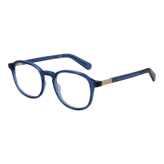 Guess Blue Unisex Optical Frames – Round Full-Rim Design