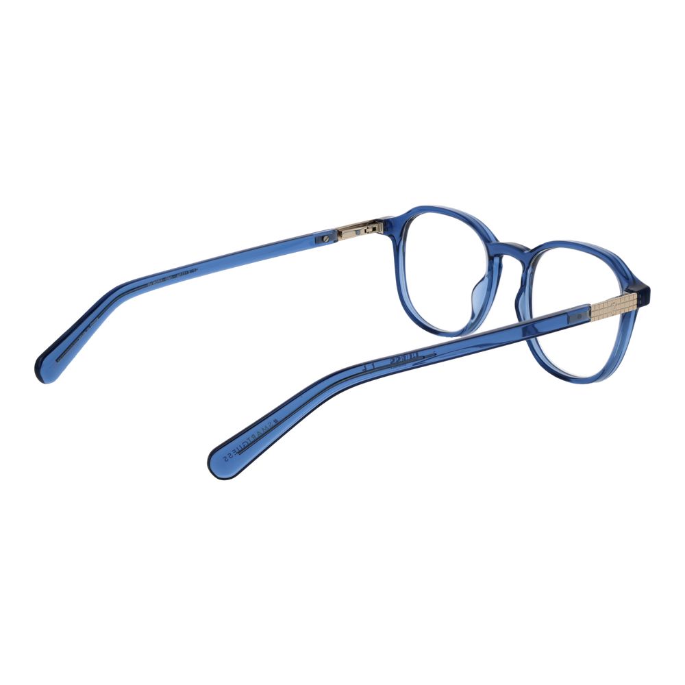 Guess Blue Unisex Optical Frames – Round Full-Rim Design