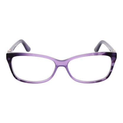 Guess Women’s Optical Frames – Purple Rectangle Design, 56mm
