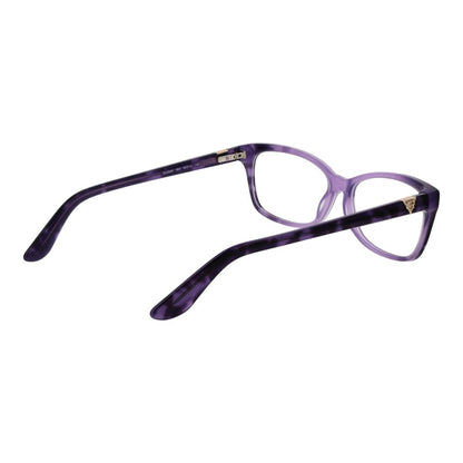 Guess Women’s Optical Frames – Purple Rectangle Design, 56mm