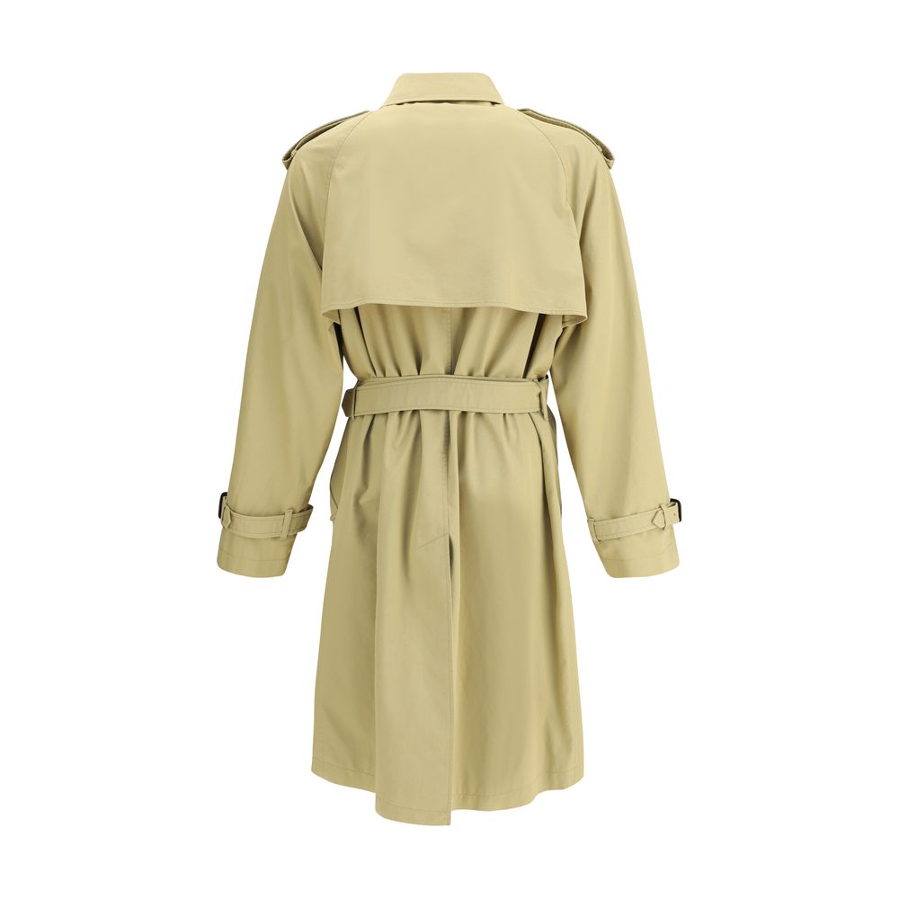 Burberry Medium Cotton Gabardine Trench Coat