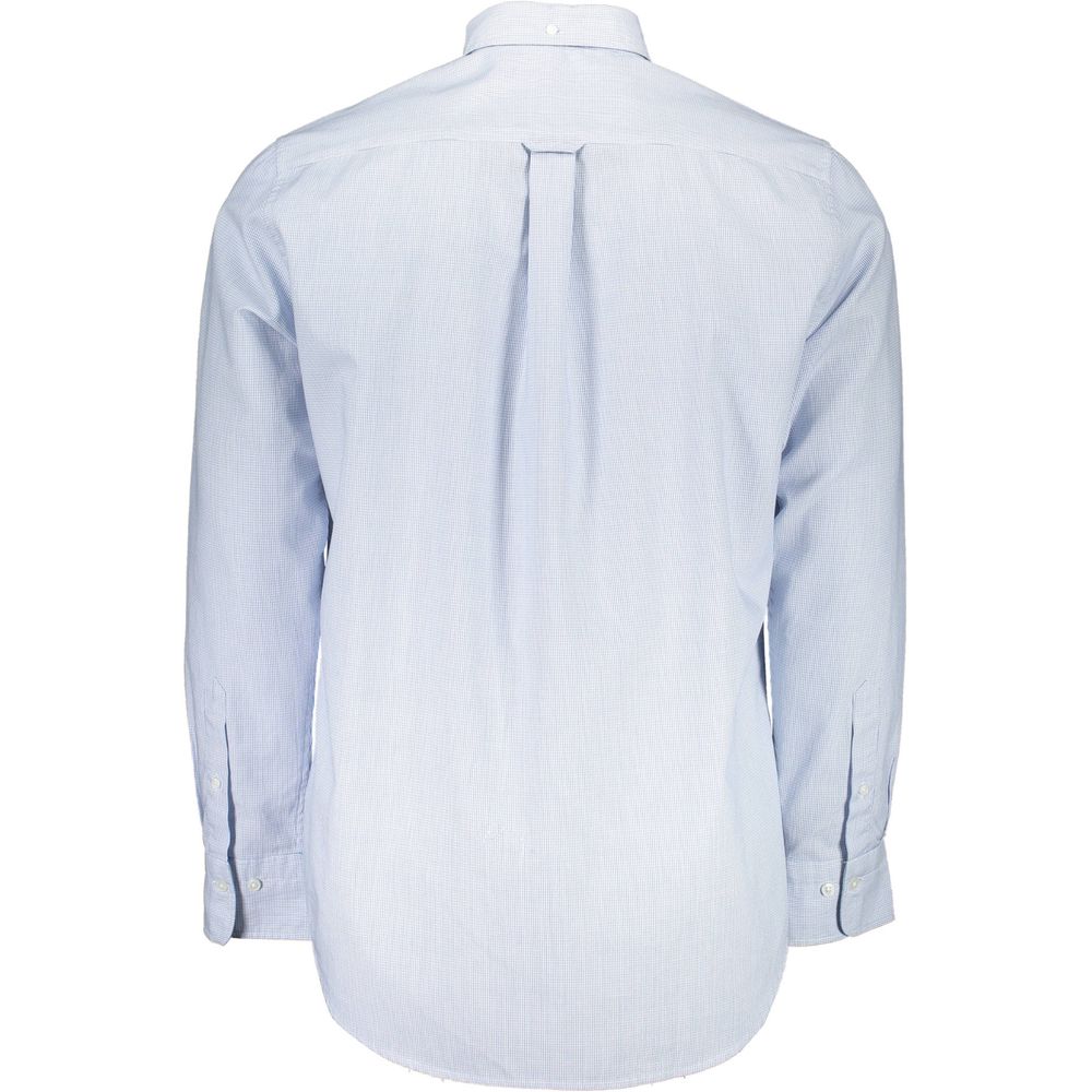 Gant Blue Cotton Shirt - Classic Elegance