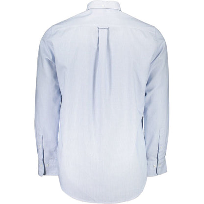 Gant Blue Cotton Shirt - Classic Elegance