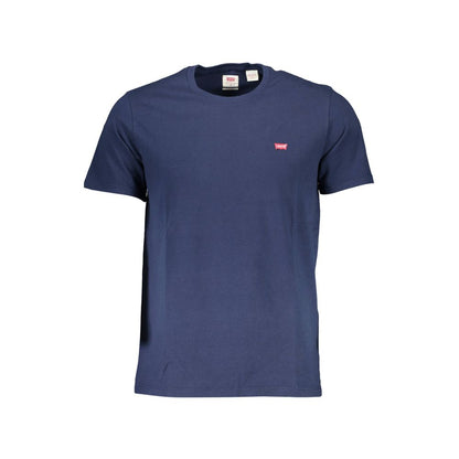 Levi's Blue Cotton T-Shirt - Classic Style and Comfort