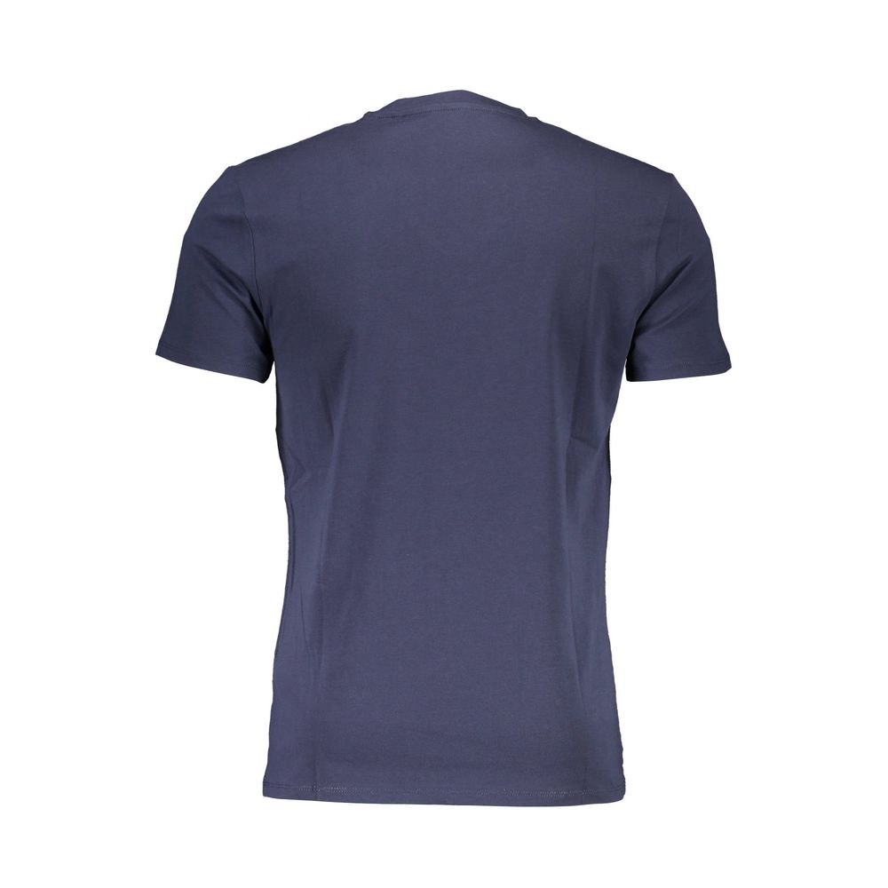 Guess Jeans Blue Cotton T-Shirt - Super Slim Fit