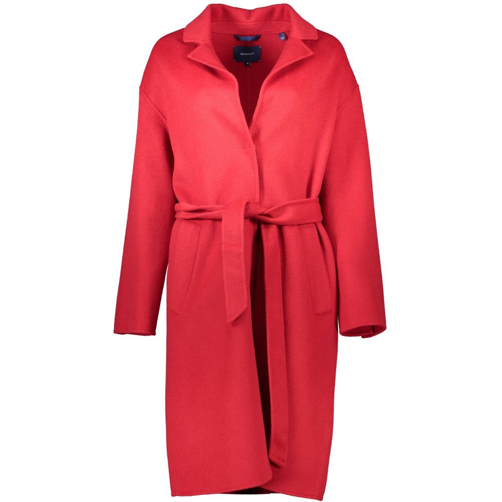 Gant Red Wool Jacket & Coat